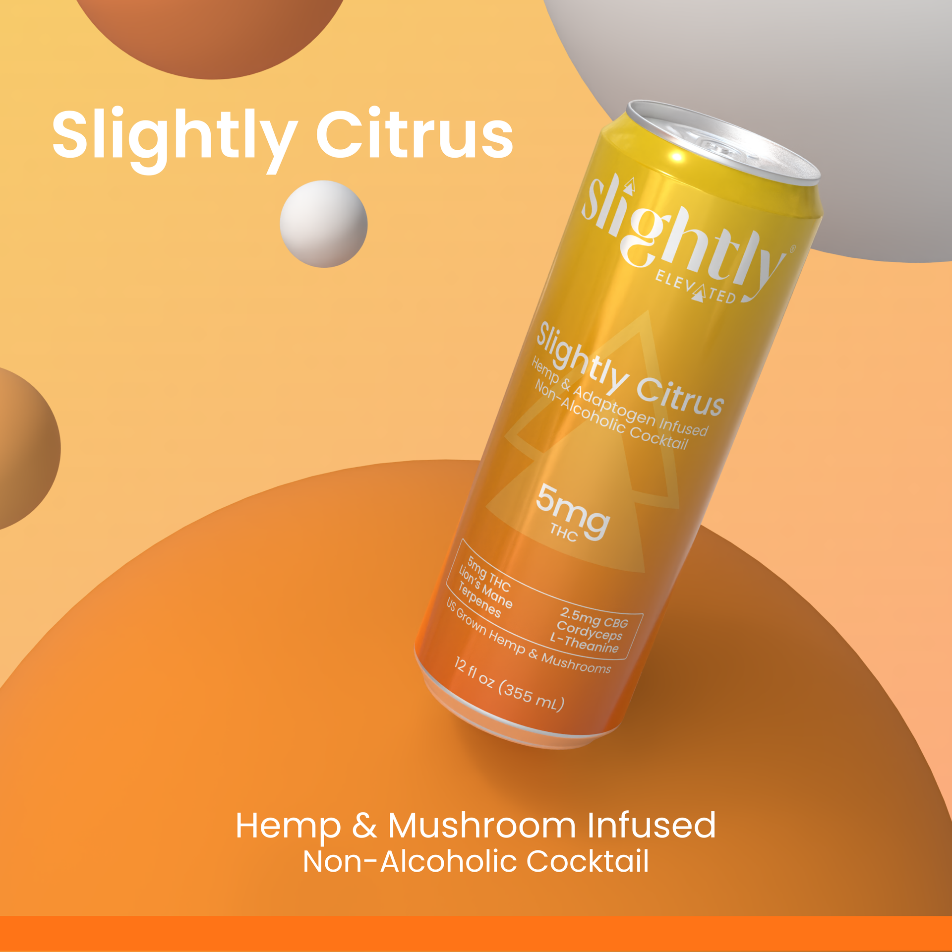 Slightly Citrus Infused NA Cocktail – Slightly Elevated
